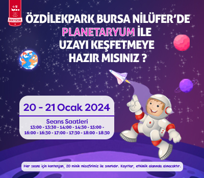 Yarıyıl Tatili Eğlencesi ÖzdilekPark Bursa Nilüfer'de!
