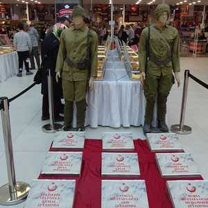 18 Mart Çanakkale Zaferi Müze Sergisi Ve Buğday Çorbası İkramı
