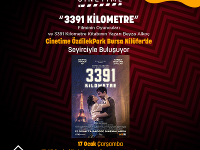 3391 Kilometre Film Galası