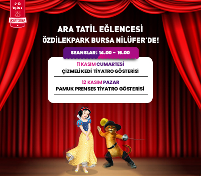 Ara Tatil Eğlencesi ÖzdilekPark Bursa Nilüfer'de!