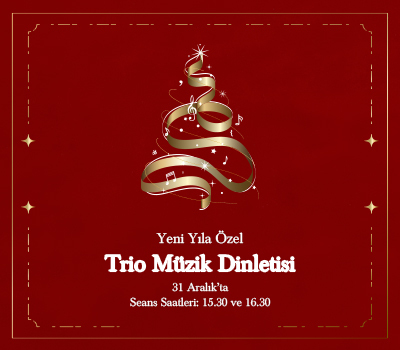 Yeni Yıla Özel Trio Müzik Dinletisi ÖzdilekPark Bursa Nilüfer'de!