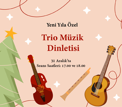 Yeni Yıla Özel Trio Müzik Dinletisi ÖzdilekPark Bursa Nilüfer'de!